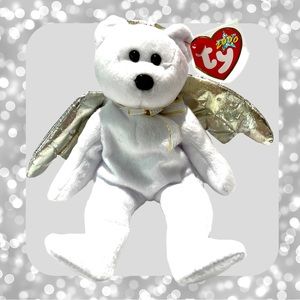 Ty Beanie Baby Halo II 2000 Super Rare Brown Nose Production.